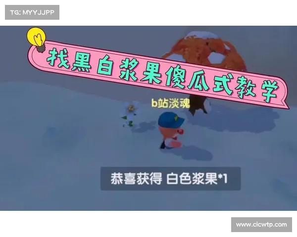 摩尔庄园白色浆果的获取方法与使用技巧全面解析